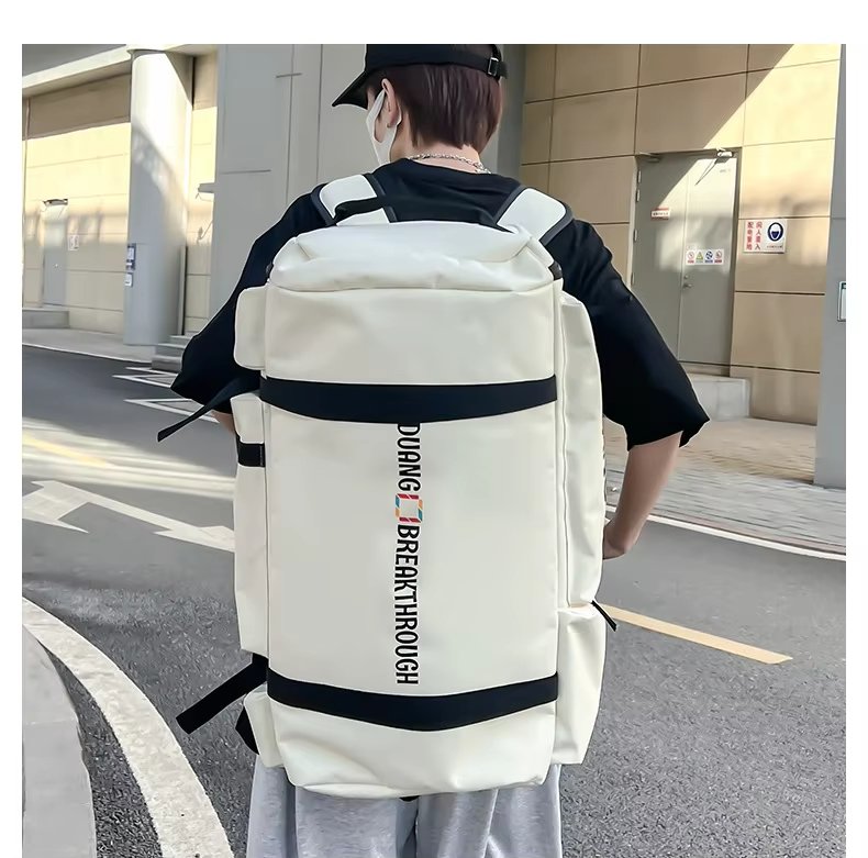 Large Capacity Gym Sports Travel Outdoor Duffel Backpack - product detail