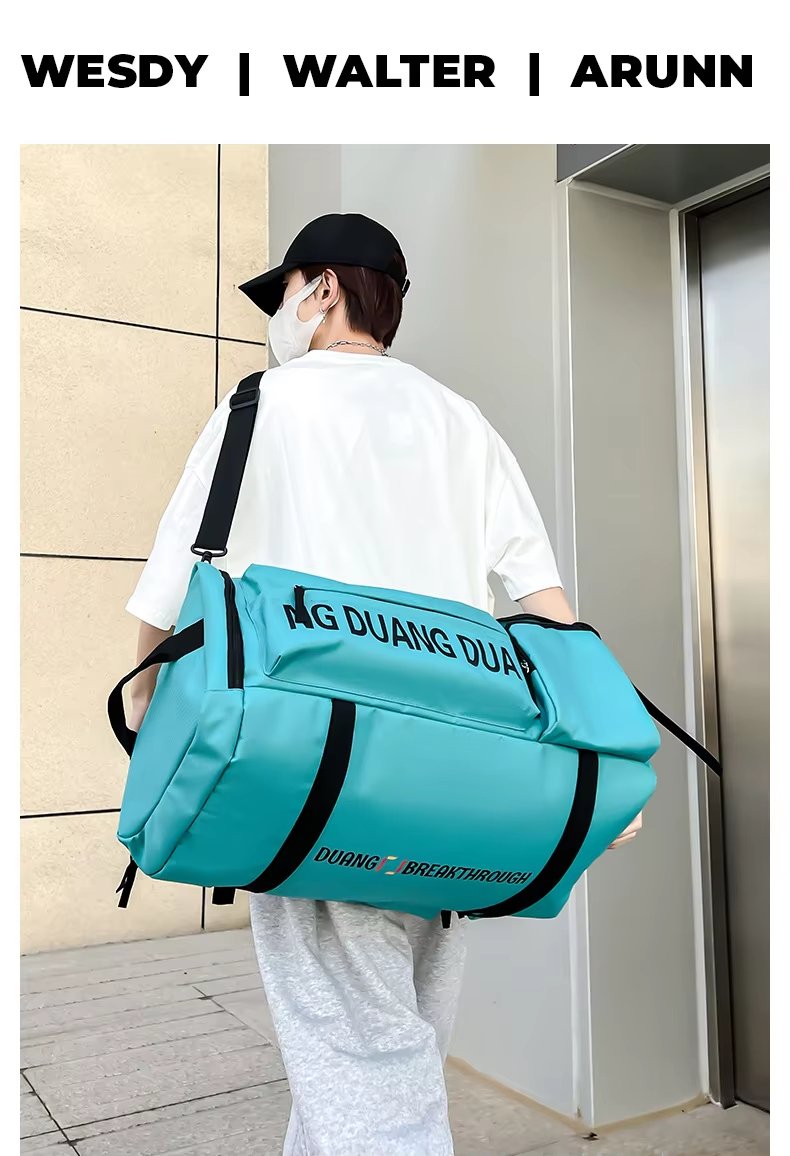 Large Capacity Gym Sports Travel Outdoor Duffel Backpack - product detail