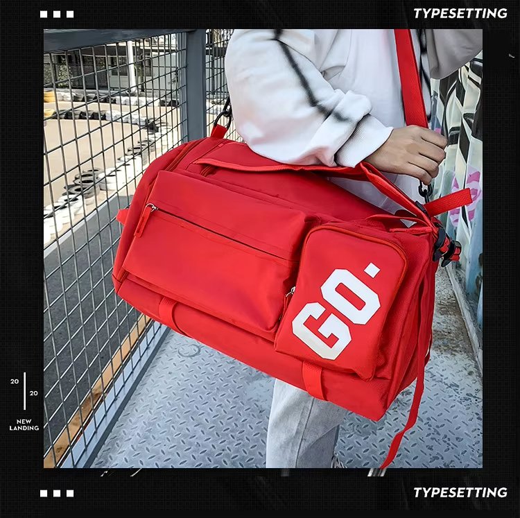 Waterproof Large Capacity Dry Wet Separation Multi-function Gym Sports Outdoor Duffel Backpack - product detail