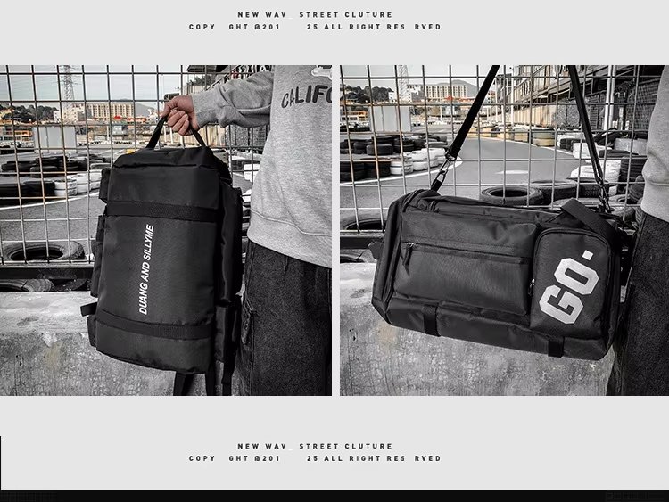 Waterproof Large Capacity Dry Wet Separation Multi-function Gym Sports Outdoor Duffel Backpack - product detail