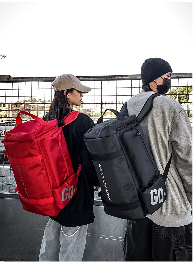 Waterproof Large Capacity Dry Wet Separation Multi-function Gym Sports Outdoor Duffel Backpack - product detail
