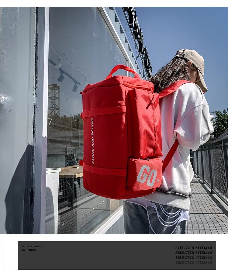 Waterproof Large Capacity Dry Wet Separation Multi-function Gym Sports Outdoor Duffel Backpack - product detail