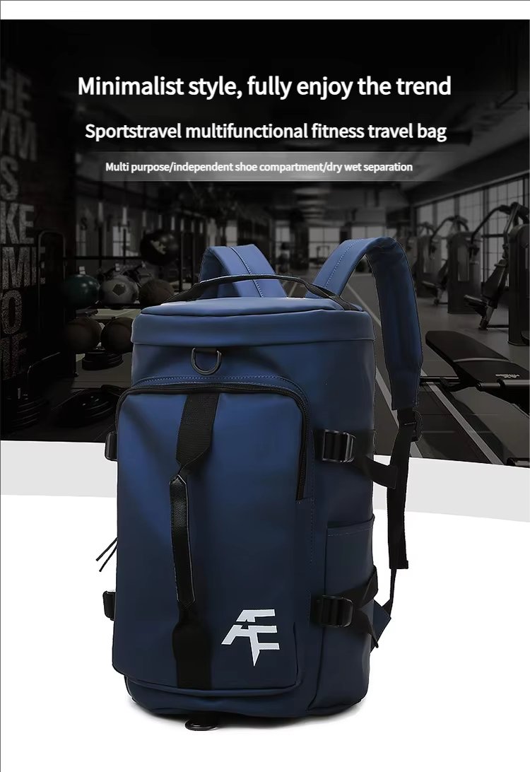 Waterproof Large Capacity Multi-function Gym Sports Travel Outdoor Hiking Duffel Backpack - product detail