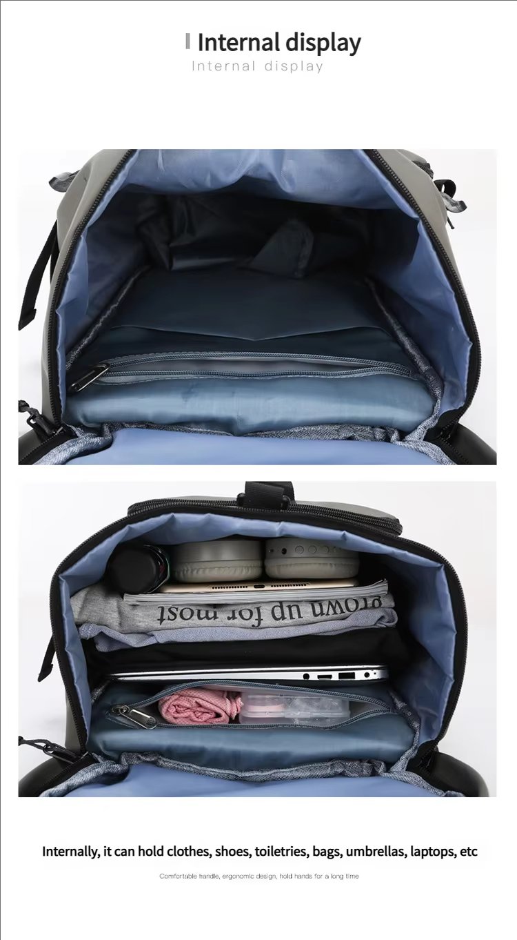 Waterproof Large Capacity Multi-function Gym Sports Travel Outdoor Hiking Duffel Backpack - product detail