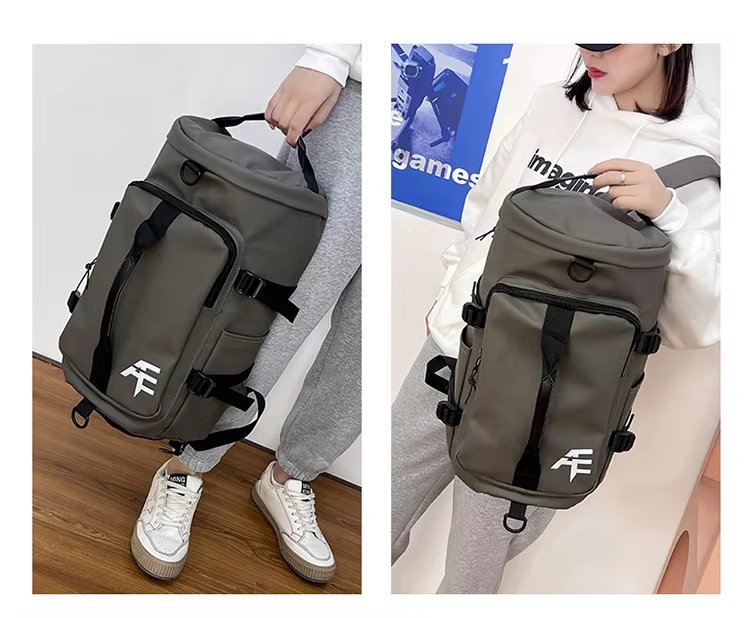 Waterproof Large Capacity Multi-function Gym Sports Travel Outdoor Hiking Duffel Backpack - product detail