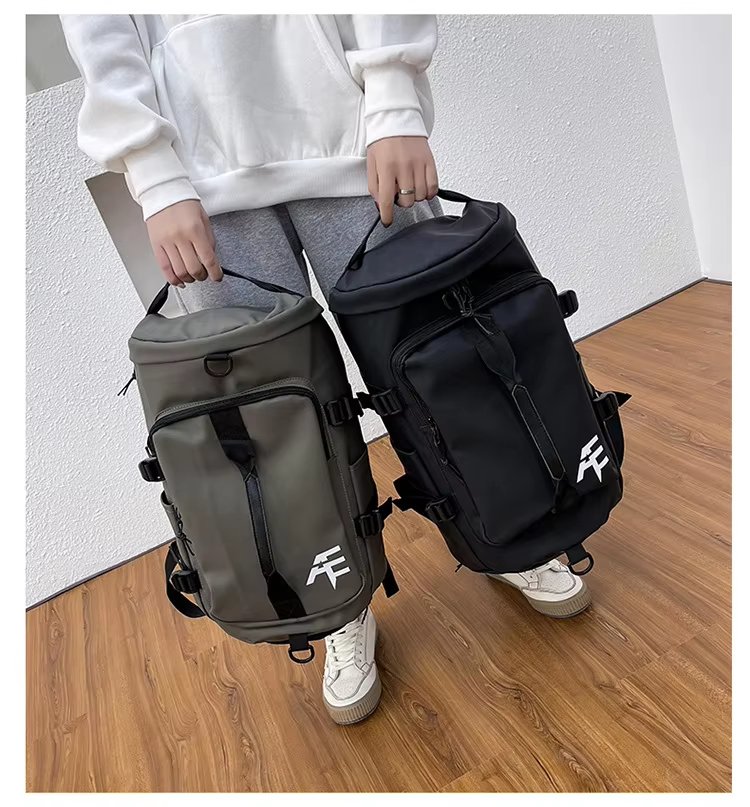 Waterproof Large Capacity Multi-function Gym Sports Travel Outdoor Hiking Duffel Backpack - product detail