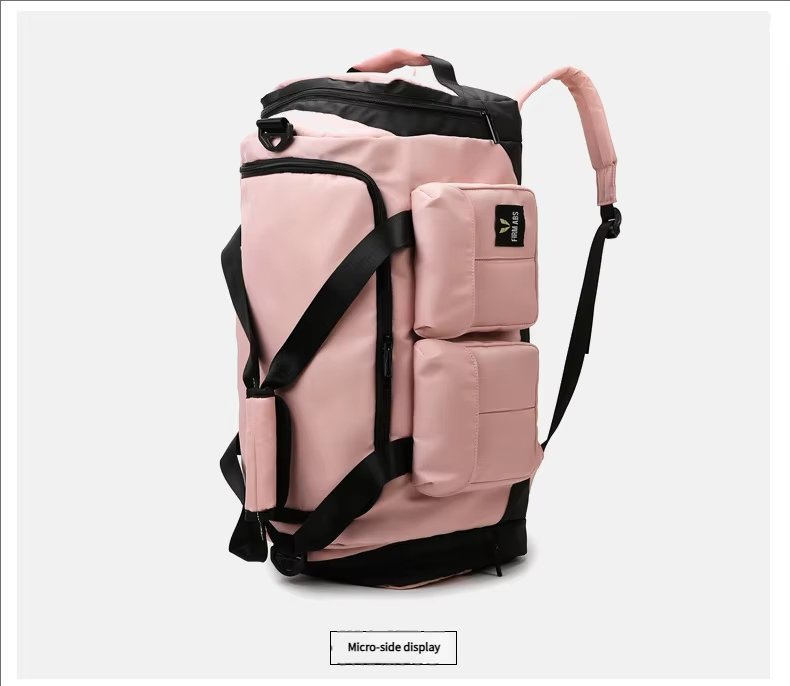 Large Capacity Heavy Duty Dry Wet Separation Waterproof Gym Fitness Bag Weekender Travel Duffel Backpack - product detail