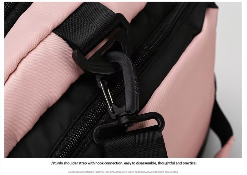 Large Capacity Heavy Duty Dry Wet Separation Waterproof Gym Fitness Bag Weekender Travel Duffel Backpack - product detail