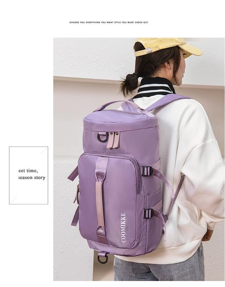 Oxford Waterproof Large Capacity Multi-function Gym Sports Professional Duffel Backpack - product detail