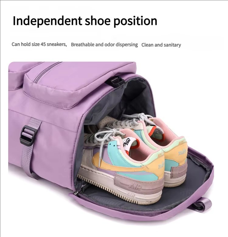 Waterproof Large Capacity Multi-function Gym Sports Travel Hiking Duffel Backpack - product detail