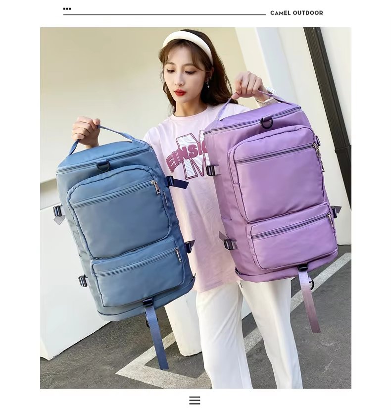 Waterproof Large Capacity Multi-function Gym Sports Travel Hiking Duffel Backpack - product detail