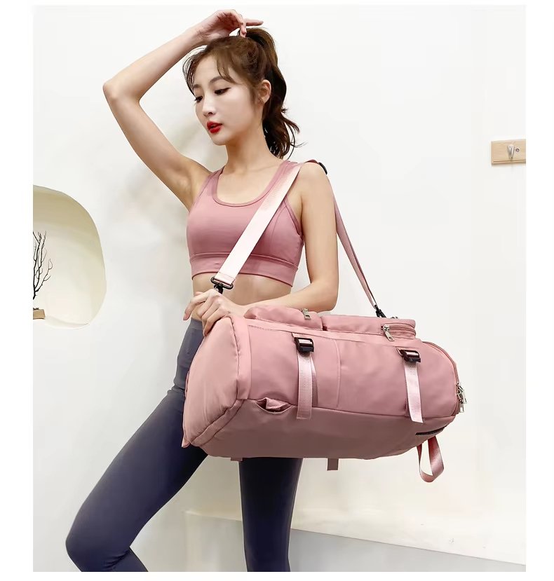 Waterproof Large Capacity Multi-function Gym Sports Travel Hiking Duffel Backpack - product detail
