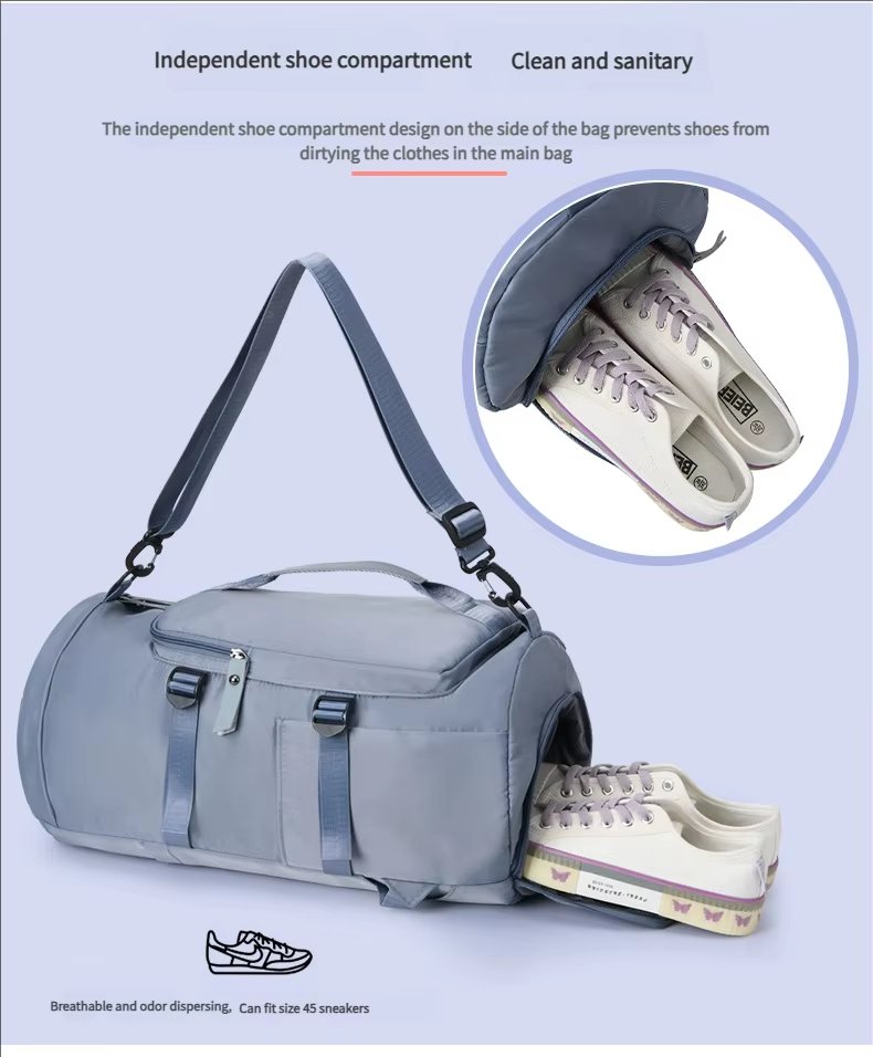 Waterproof Large Capacity Dry Wet Separation Multi-function Gym Sports Storage Duffel Backpack - product detail