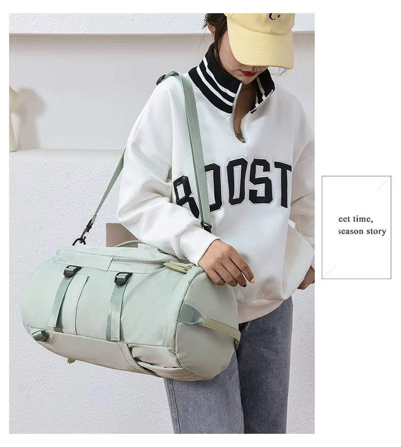 Waterproof Large Capacity Dry Wet Separation Multi-function Gym Sports Storage Duffel Backpack - product detail