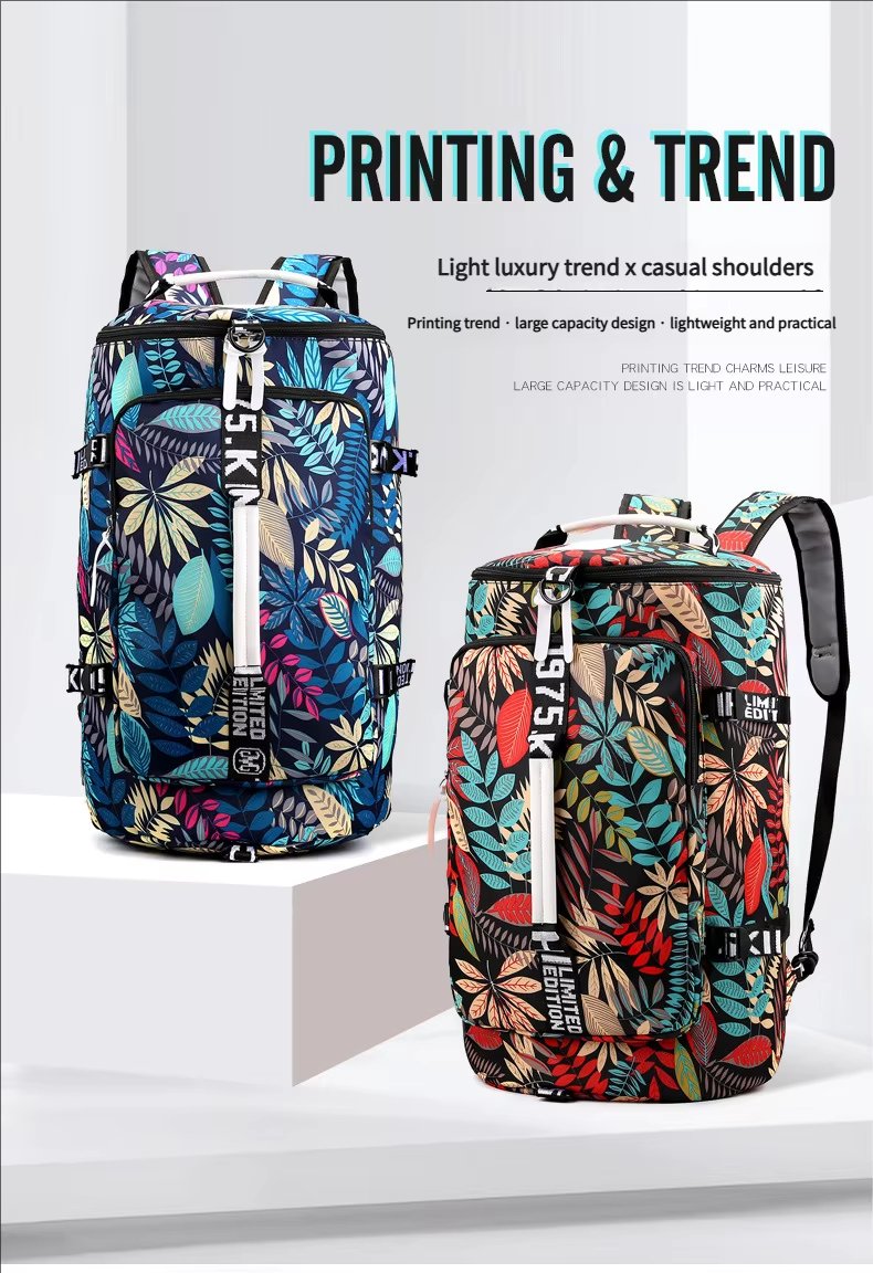 Large Capacity Multi-function Gym Sports Travel Outdoor Duffel Backpack - product detail