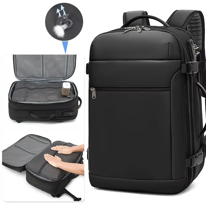Anti-Theft Water-Resistant Large Capacity Business Travel Oxford Vacuum Backpack product detail