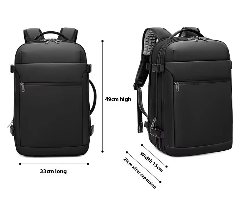 Anti-Theft Water-Resistant Large Capacity Business Travel Oxford Vacuum Backpack product detail
