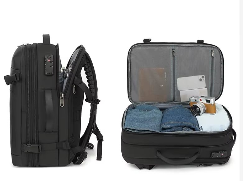 Anti-Theft Water-Resistant Large Capacity Business Travel Oxford Vacuum Backpack product detail
