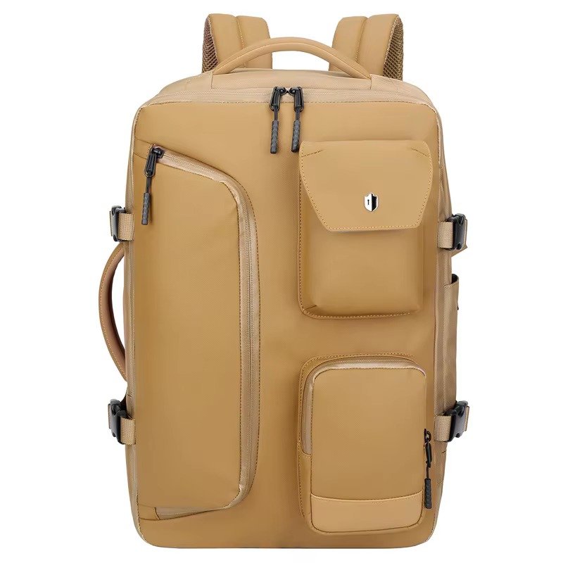 Premium Large Capacity Vacuum Compression Expandable Laptop Backpack with Dry Wet Separation For Business Travel School detail image