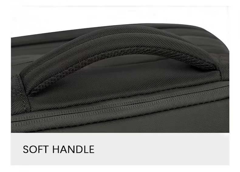 Anti-Theft Large Capacity Expandable USB Business Nylon Vacuum Backpack product detail