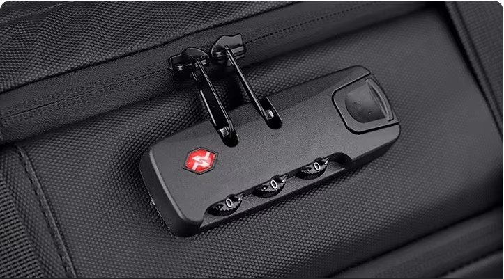 Anti-Theft Large Capacity Expandable Business PU Leather Vacuum Backpack product detail