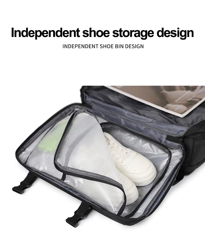 Water-Resistant Expandable Outdoor Travel Oxford Vacuum Backpack product detail