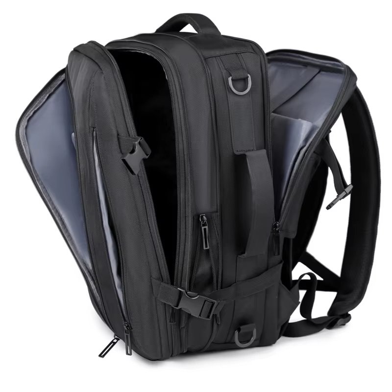 Water-Resistant Expandable Outdoor Travel Oxford Vacuum Backpack product detail