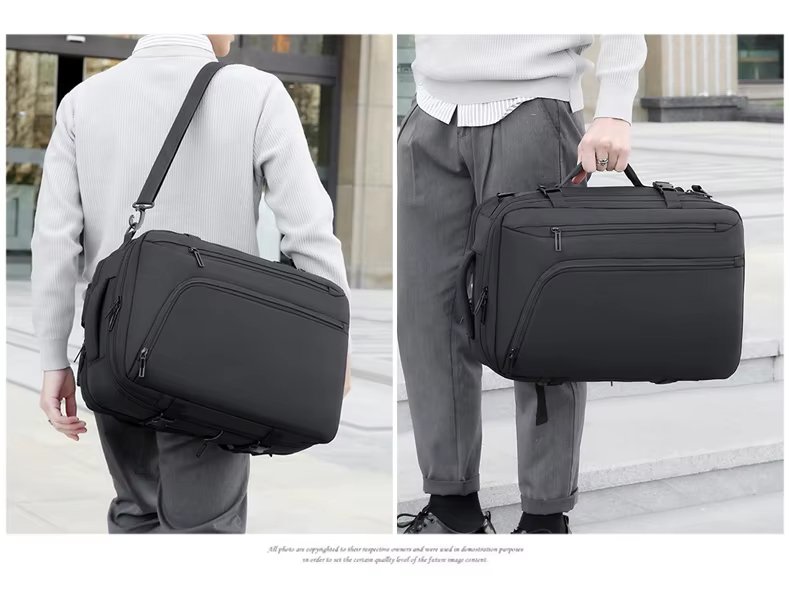 Water-Resistant Expandable Outdoor Travel Oxford Vacuum Backpack product detail