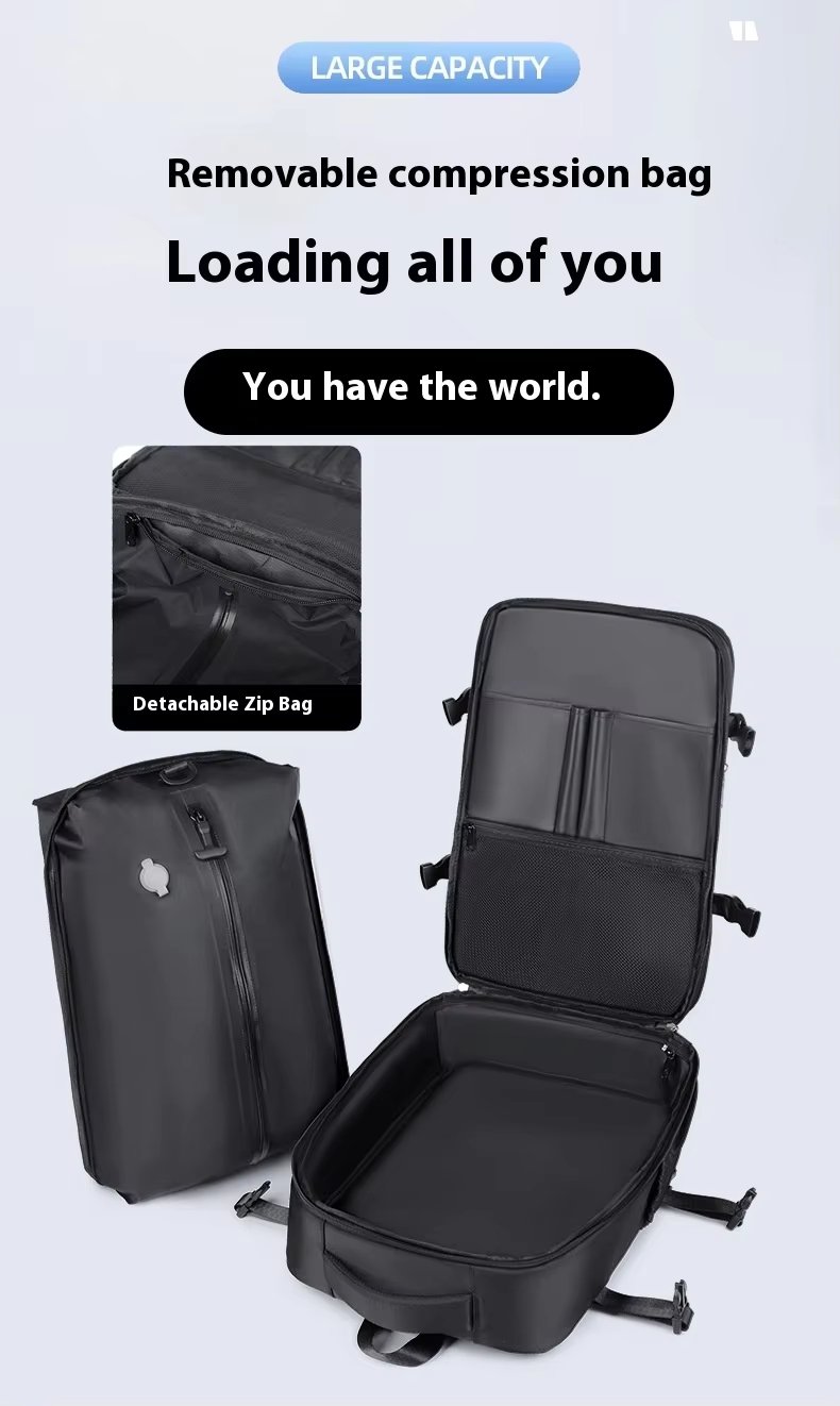 Water-Resistant Large Capacity Business Travel Oxford Vacuum Backpack product detail