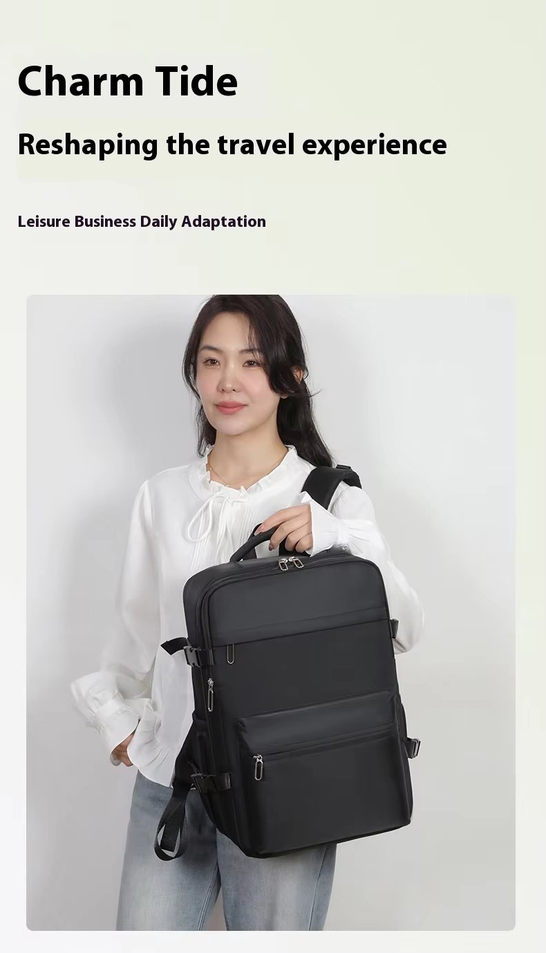 Water-Resistant Large Capacity Business Travel Oxford Vacuum Backpack product detail