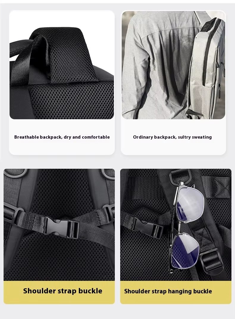 Water-Resistant Large Capacity Business Travel Oxford Vacuum Backpack product detail