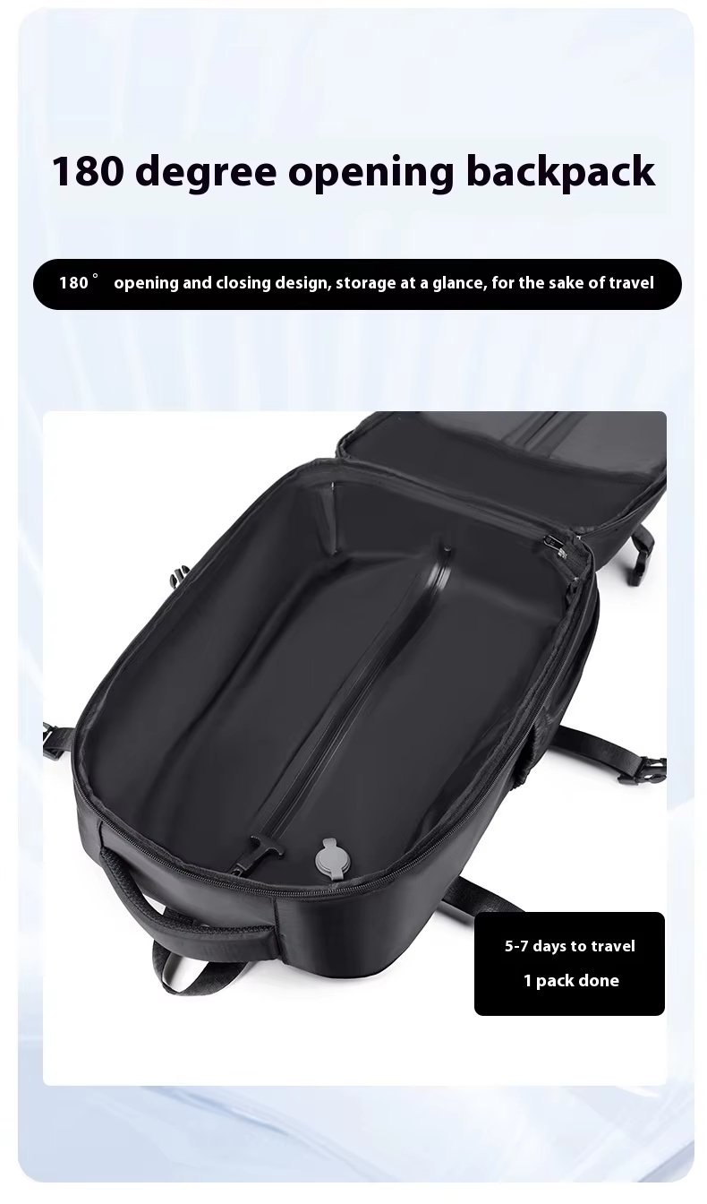 Water-Resistant Large Capacity Business Travel Oxford Vacuum Backpack product detail