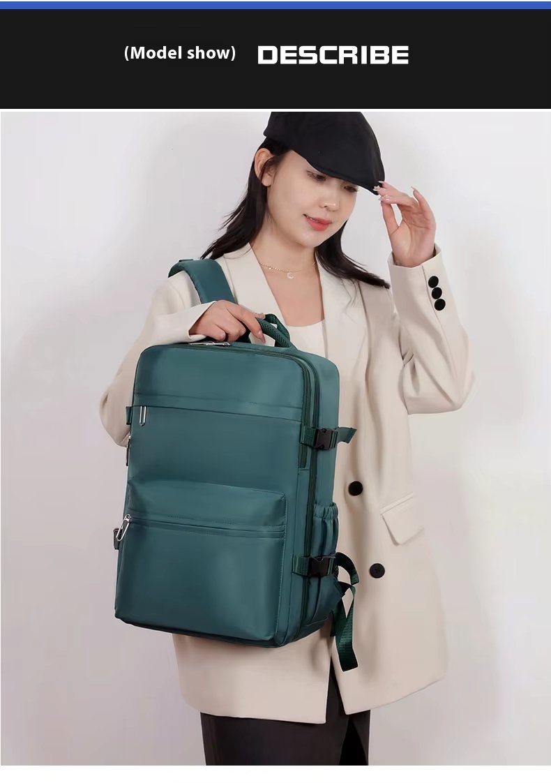 Water-Resistant Large Capacity Business Travel Oxford Vacuum Backpack product detail