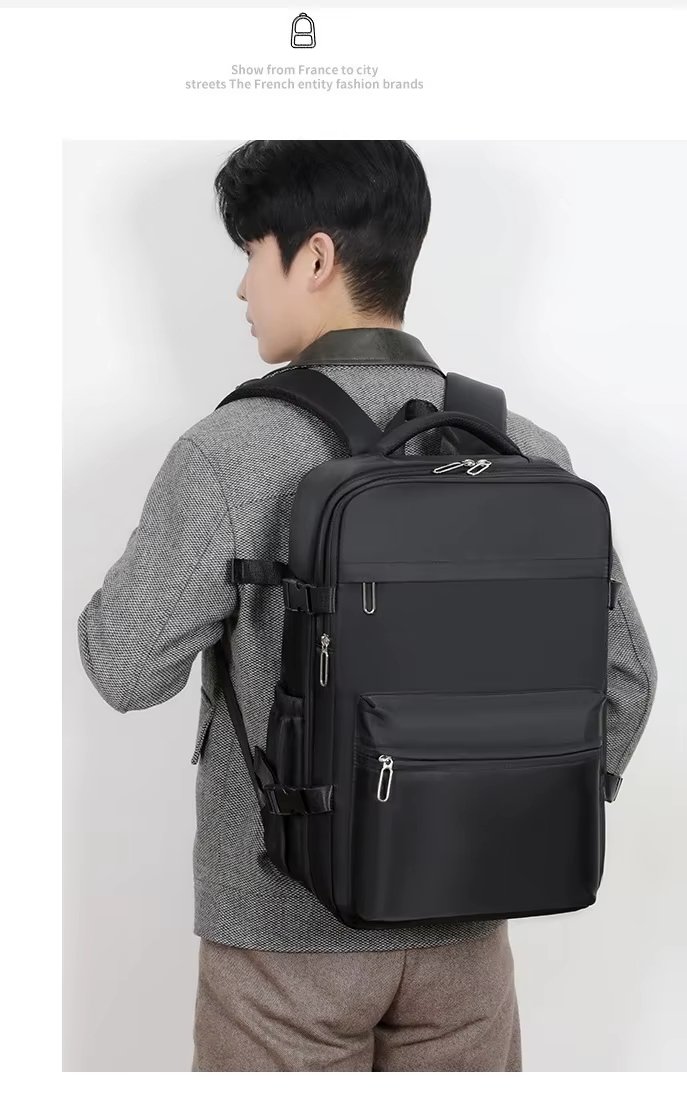 Water-Resistant Large Capacity Business Travel Oxford Vacuum Backpack product detail