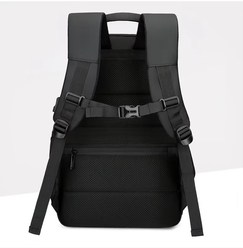 Anti-Theft Water-Resistant Large Capacity USB Business Oxford Laptop Backpack product detail