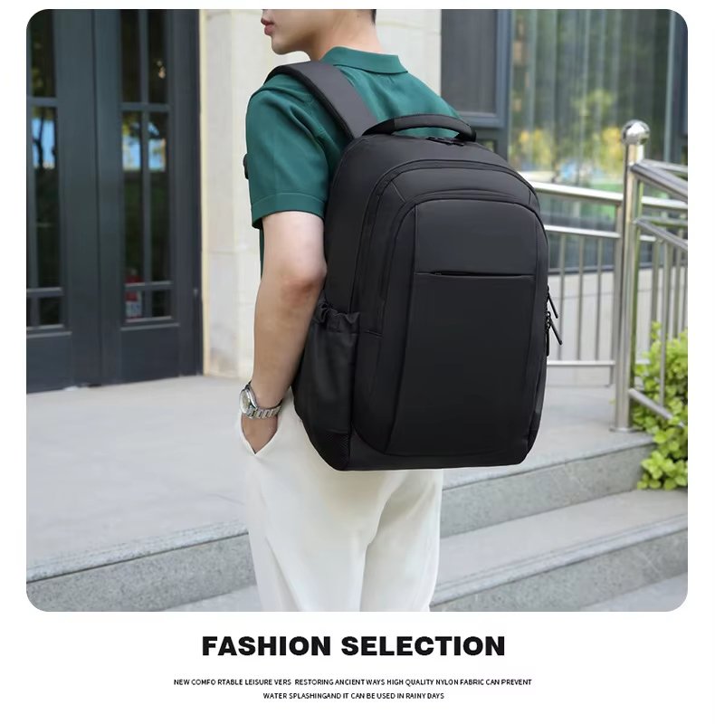 Anti-Theft Water-Resistant Large Capacity USB Business Oxford Laptop Backpack product detail