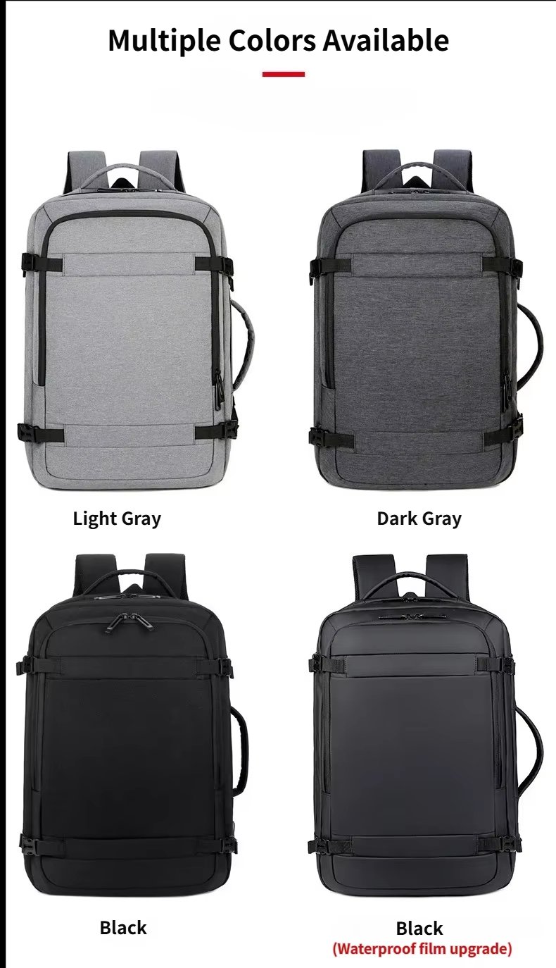 Anti-Theft Large Capacity Expandable USB Business Oxford Laptop Backpack product detail