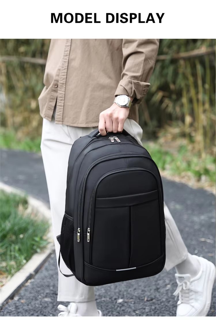 Large Capacity Modern Business Travel School Oxford Laptop Backpack product detail