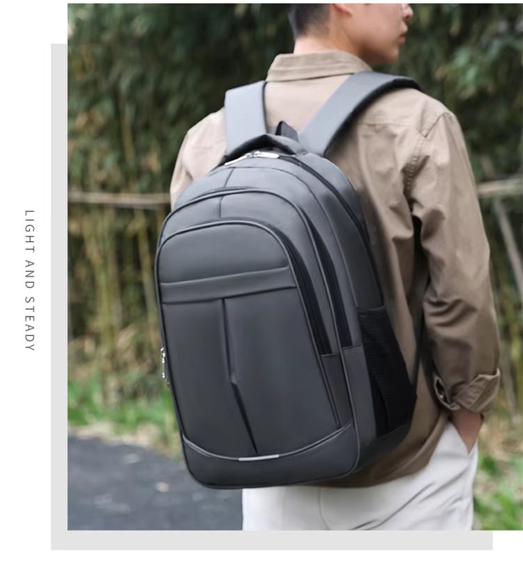 Large Capacity Modern Business Travel School Oxford Laptop Backpack product detail