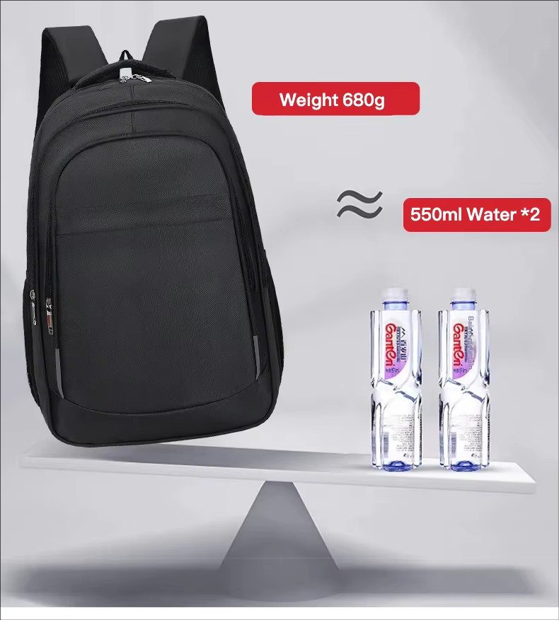 Custom Logo Lightweight Large Capacity Business Laptop Backpack Waterproof Oxford Outdoor Travel Bag Durable Student Schoolbags detail image