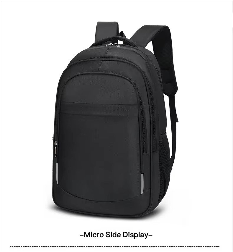 Custom Logo Lightweight Large Capacity Business Laptop Backpack Waterproof Oxford Outdoor Travel Bag Durable Student Schoolbags detail image