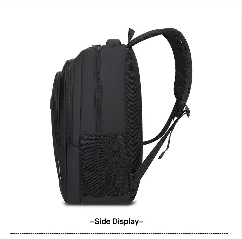 Custom Logo Lightweight Large Capacity Business Laptop Backpack Waterproof Oxford Outdoor Travel Bag Durable Student Schoolbags detail image