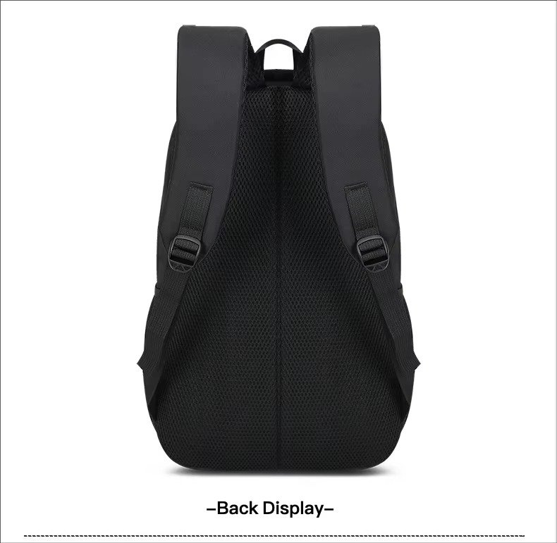 Custom Logo Lightweight Large Capacity Business Laptop Backpack Waterproof Oxford Outdoor Travel Bag Durable Student Schoolbags detail image