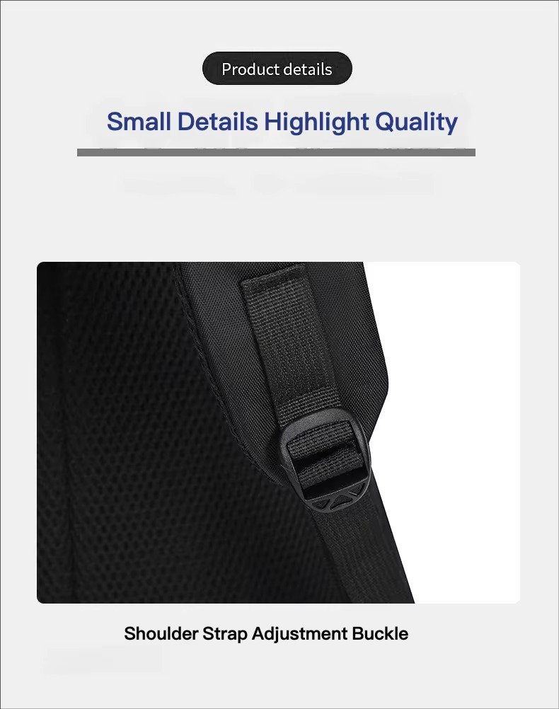Custom Logo Lightweight Large Capacity Business Laptop Backpack Waterproof Oxford Outdoor Travel Bag Durable Student Schoolbags detail image