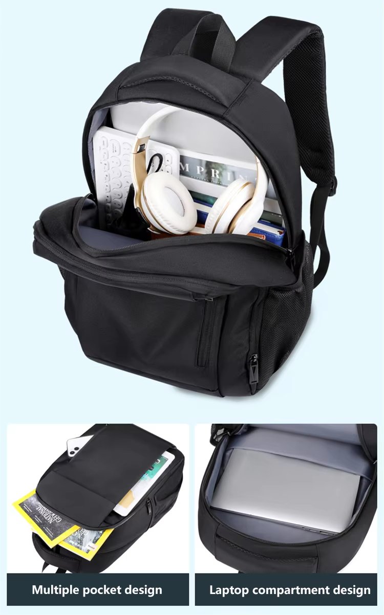 Anti-Theft Water-Resistant Large Capacity Business Travel Oxford Laptop Backpack product detail