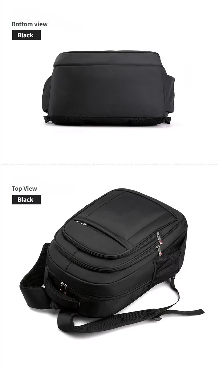 Large Capacity Business Travel School Casual Oxford Laptop Backpack product detail