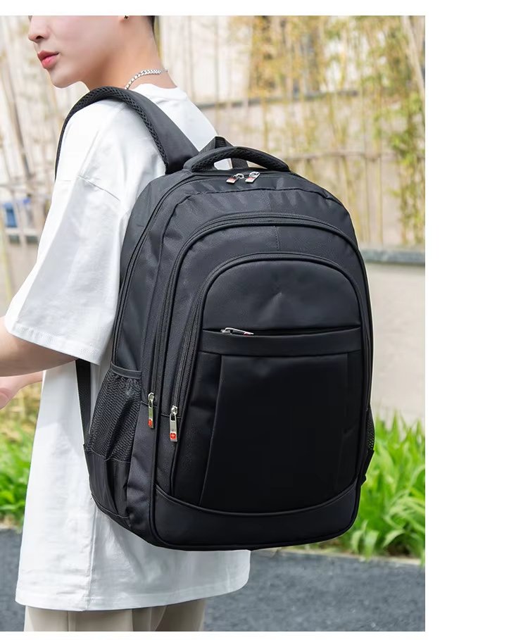 Large Capacity Business Travel School Casual Oxford Laptop Backpack product detail