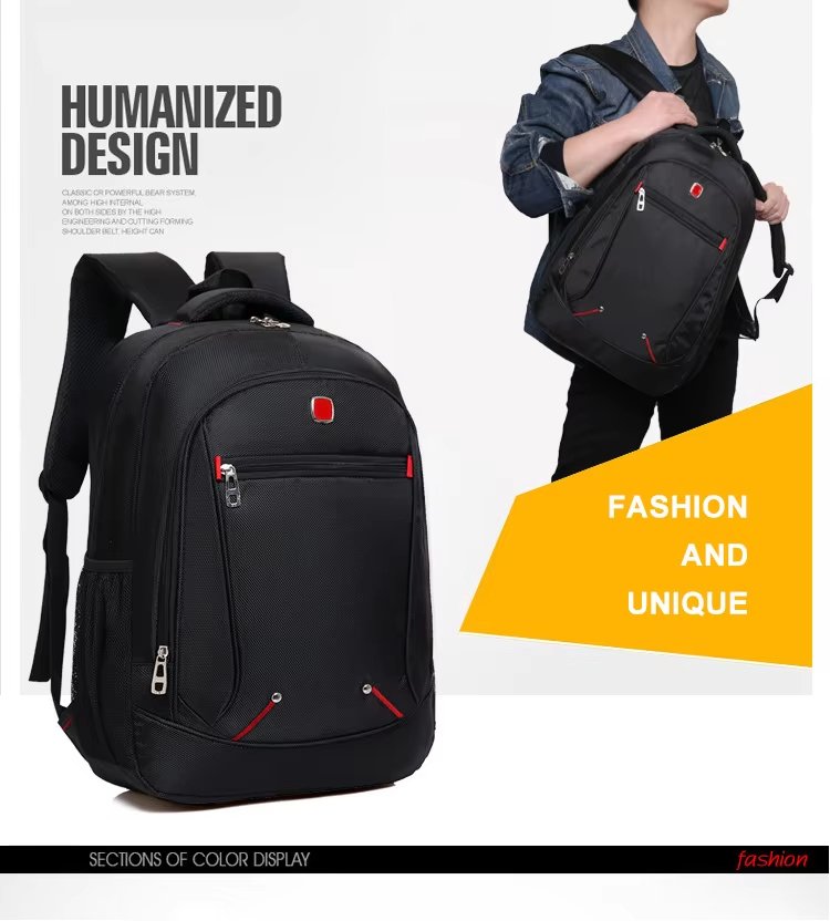 Anti-Theft Water-Resistant Large Capacity Lightweight USB Oxford Laptop Backpack product detail