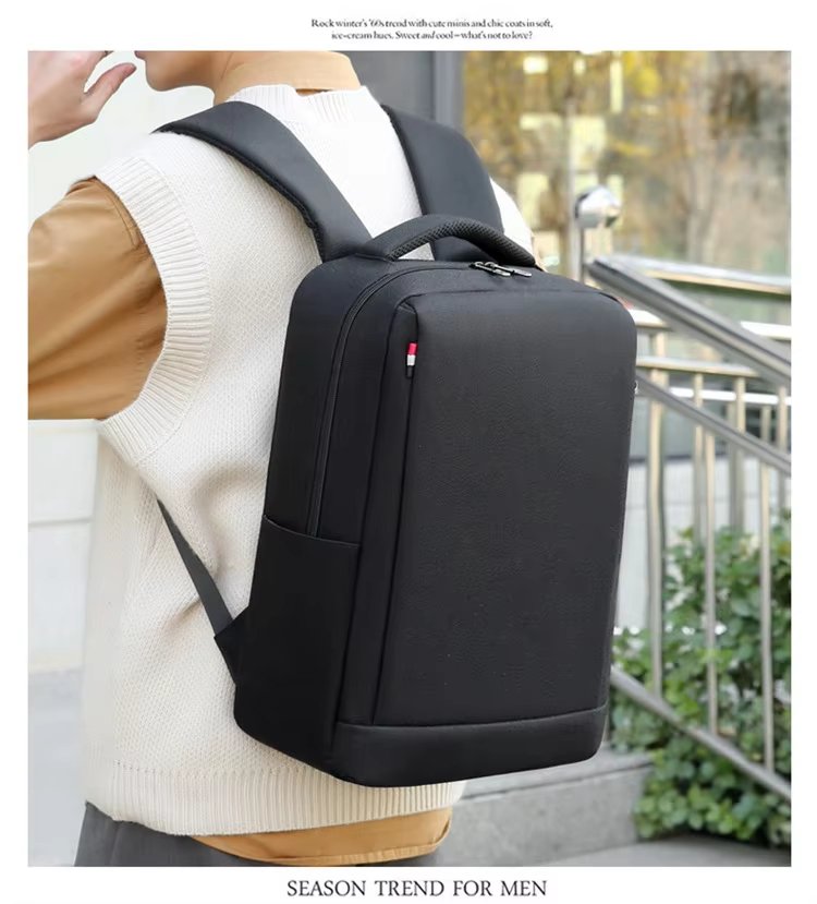 Water-Resistant Large Capacity USB Business Travel Oxford Laptop Backpack product detail