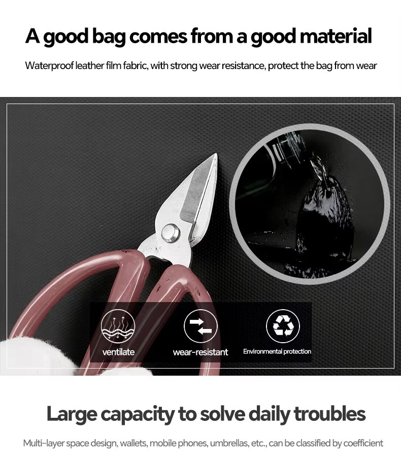 Water-Resistant Business Travel School Casual Oxford Laptop Backpack product detail